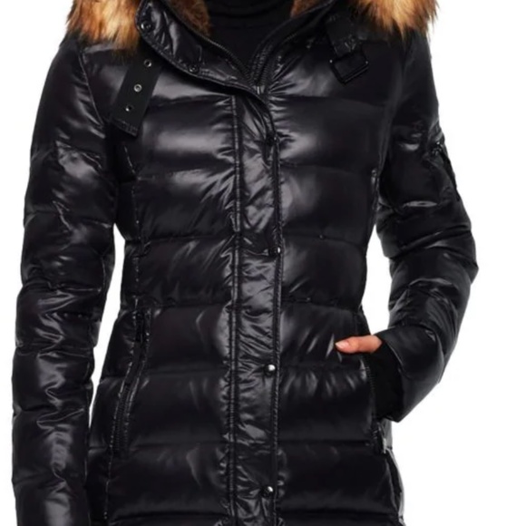 S13 (SAM) Fur Trim Down Puffer Jacket size XS - Picture 1 of 12